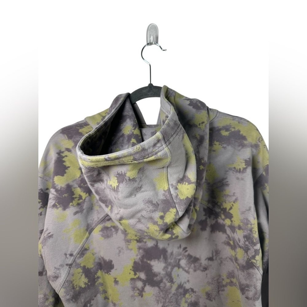 Lululemon All Yours Hoodie Size 8 Orbital Tie Dye Mauve Grey - Picture 8 of 10